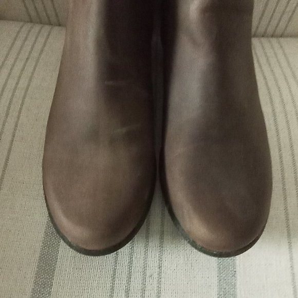 'CLARKS' Unstructured WILLROSE FROST Oiled leather Size 8 GUC - Picture 9 of 16